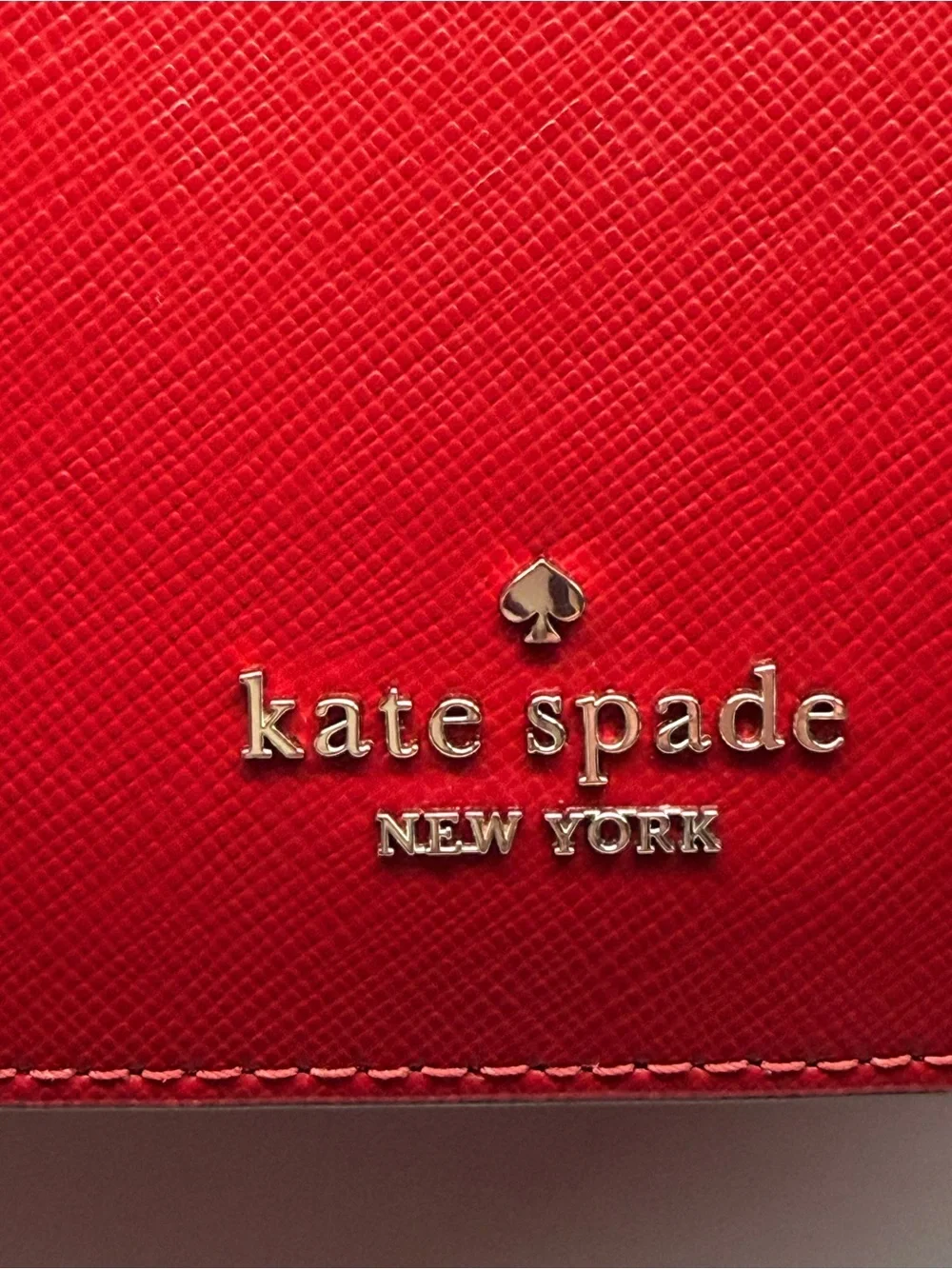 Kate Spade New York Madison Saffiano leather Crossbody with Gold Hardware